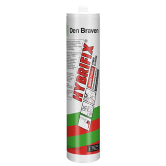 Product afbeelding voor Zwaluw Lijmkit Hybrifix 290ml Grijs