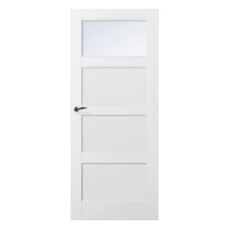Product afbeelding voor Skantrae SKS 235 C1 Opdek Rechts 83x211.5cm Original 1x Satinato Glas 3x Paneel FSC Mix 70%