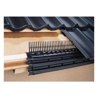 Product afbeelding voor Monier Kombi Dakvoetprofiel 135mm Antraciet