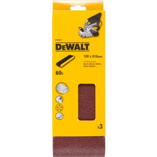 Product afbeelding voor DeWALT Schuurband DT3321QZ 100x610mm K60 3st