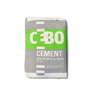 Product afbeelding voor Cebo Cement Cem Ii/C-M S-Ll 42,5n 25kg C02 Arm