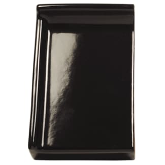 Product afbeelding voor Kloosterwaard Einddorpel Links 16cm Zwart Hoogglans Opstaande Rand 20mm Kering