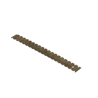 Product afbeelding voor Lijmmes LV1 Driehoekig Getand 9x5x7mm 280mm