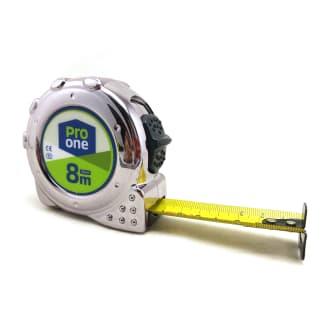 Product afbeelding voor ProOne Rolbandmaat 25mm 8m