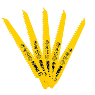 Product afbeelding voor DeWALT Reciprozaagblad DT2359QZ Bi-Metaal 152mm 5st Hout