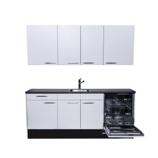 Product afbeelding voor Procasa Keuken 210cm Compleet Wit Inclusief Vaatwasser Volledig Geintegreerd