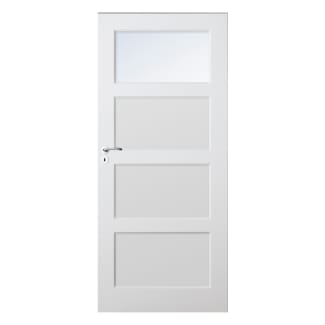 Product afbeelding voor Skantrae SKS 1235 C1 Opdek Links 93x231.5cm Accent 1x Satinato Glas 3x Paneel FSC Mix 70%