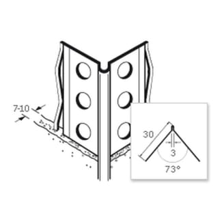 Product afbeelding voor Ripstaal Hoekbeschermer 1041 260cm 7-10mm Aluzink