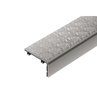 Product afbeelding voor Schlüter TREP-V60 Vervangstuk Inlage 42mm/12mm R10 300cm PVC Steengrijs TVL60SG/300