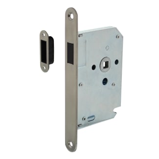 Product afbeelding voor Intersteel Loopslot Magnetisch Doornmaat 50mm Voorplaat Afgerond RVS Met Sluitplaat/Kom