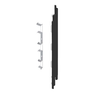 Product afbeelding voor Keralit Eindkap En Connector Rechts 2819 Nightblack Pure Mat RAL 9005 5st