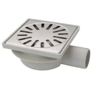 Product afbeelding voor ABS Afvoerput 150x150mm Zijaansluiting  RVS Rooster 4116 Niet Verstelbaar