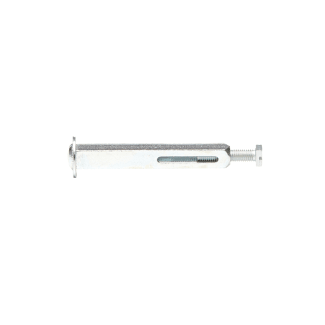 Product afbeelding voor AXA Wisselstift Met Aanslag Met Stelschroef Verzinkt 8x60mm