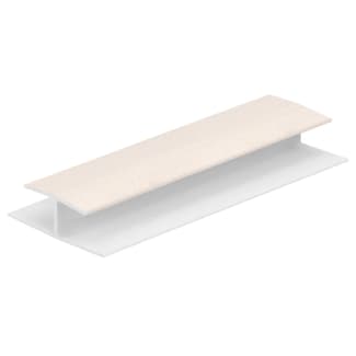 Product afbeelding voor Keralit Verbindingprofiel 10mm 260cm Creme Classic Nerf RAL 9001