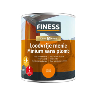 Product afbeelding voor Finess Menie Loodvrij Binnen/Buiten 750ml Oranje