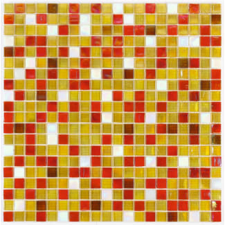 Product afbeelding voor Mozaiektegel Musa Velia Cube Rubi 32,7x32,7cm 3mm Glanzend Gerectificeerd