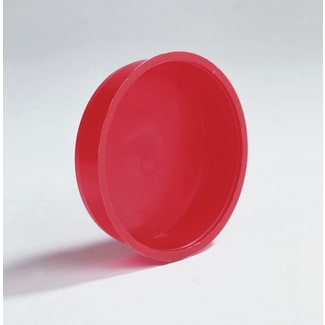 Product afbeelding voor Dyka PE Speciedeksel 110mm Rood
