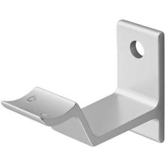 Product afbeelding voor Hermeta Leuninghouder 3543 65mm Hol Stokschroef Naturel Aluminium