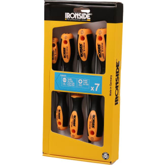 Product afbeelding voor Ironside Schroevendraaierset Phillips/Zaagsnede 7-delig