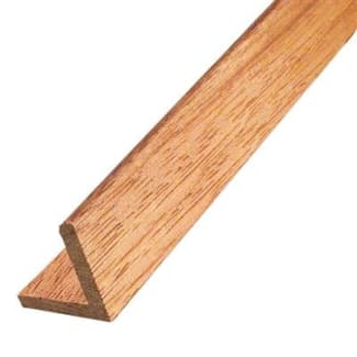 Product afbeelding voor Hardhout Hoeklat 45x45mm 275cm