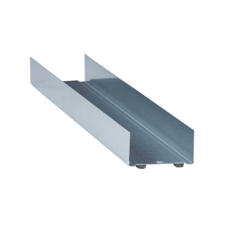 Product afbeelding voor Stalen Wandprofiel U100F 400cm 2x Foamband 5x10mm