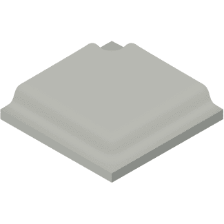 Product afbeelding voor Villeroy & Boch Hoek Pro Architectura 3.0 Secret Grey 10x10cm Mat 3594C3600010