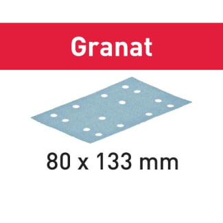 Product afbeelding voor Festool Schuurpapier STF 80x133 P120 GR/10 Granat 10st