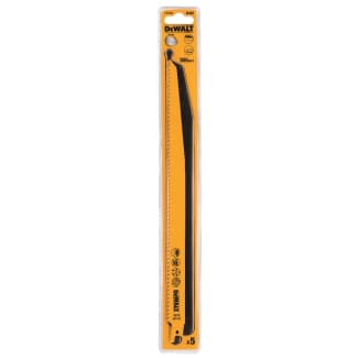 Product afbeelding voor DeWALT Reciprozaagblad DT2349QZ 305mm Voor Hout 5st