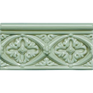 Product afbeelding voor Strip Modernista Relieve Bizantino Verde Claro 7,5x15cm Glanzend