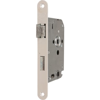 Product afbeelding voor Oxloc WC-Badkamerslot 1264/2 DIN Rechts WC63/8 Doornmaat 50mm Staal Grijs