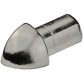 Product afbeelding voor ProOne Hoekstuk Kwartrond 8mm Buitenhoek 10mm RVS