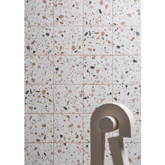 Product afbeelding voor Vloertegel Confetti Bianco Cotto 18,6x18,6cm 9mm Mat R9