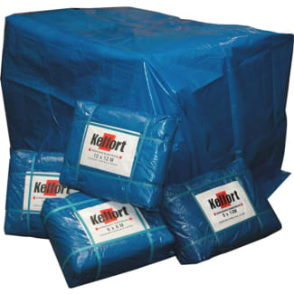 Product afbeelding voor Kelfort Dekkleed 130gr/m² Met Ogen 6x4m Blauw