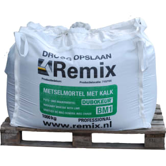 Product afbeelding voor Remix Metselmortel met kalk M5 big bag 1000 kg