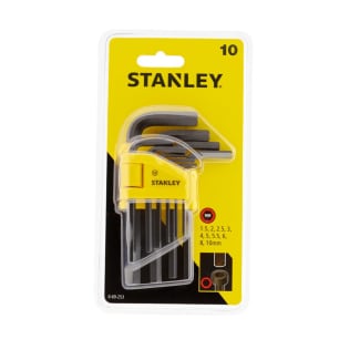 Product afbeelding voor Stanley Stiftsleutelset 1,5-10mm 10-Delig