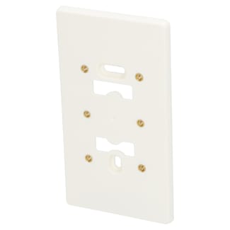 Product afbeelding voor Q-Link Montageplaat 2V Felsmoer M4 Polarwit