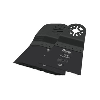 Product afbeelding voor Qblades Multitoolzaagblad Standaard UN08 65x42mm HCS 11st