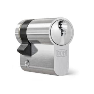 Product afbeelding voor DOM Profielcilinder 333 Plura Enkel H/30mm Messing Vernikkeld Mat SKG2