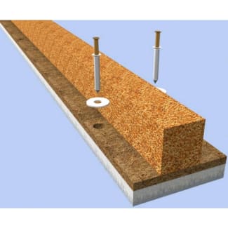 Product afbeelding voor Nevima IVI Spijkerregel Wand/Vloer/Plafond 40mm 125cm