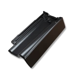 Product afbeelding voor Nelskamp Flachdachpan F-12-U Zuid Gevelpan Rechts Nederlands Model Zwart Engobe 765