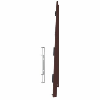 Product afbeelding voor Keralit Eindkap En Connector Rechts 2817 Bruin Eiken Met Houtstructuur 5st
