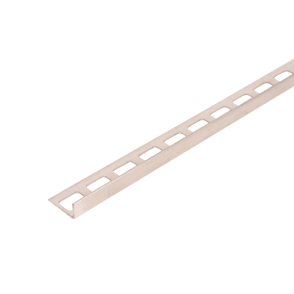 Product afbeelding voor ProOne Tegelprofiel Haaks 10mm 300cm RVS Geborsteld