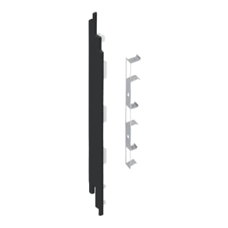 Product afbeelding voor Keralit Eindkap En Connector Links 2819 Zwart Classic Nerf 5st