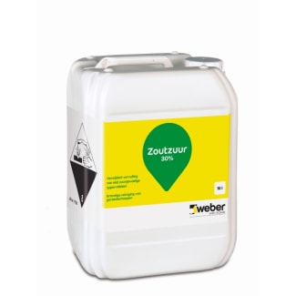 Product afbeelding voor Weber Zoutzuur 30% 10L