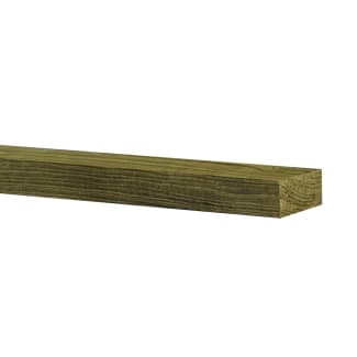 Product afbeelding voor Vuren C 32x75mm 420cm Netto 28x70mm Geschaafd Geïmpregneerd FSC Mix 70%