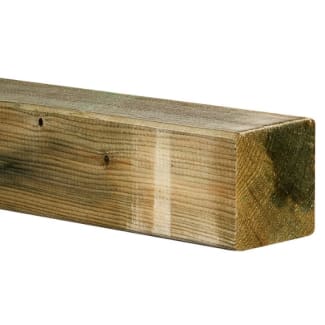 Product afbeelding voor Vuren C24 75x75mm 300cm Geschaafd Netto 70x70mm Geïmpregneerd FSC Mix Credit
