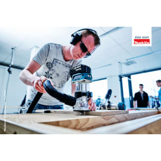 Product afbeelding voor Makita Accu Boven-/Kantenfrees DRT50ZJX2 18V Zonder Accu