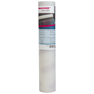 Product afbeelding voor PrimaCover Carpet Afdekfolie 0.625x100m 50Mu Zelfklevend