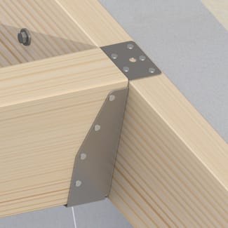 Product afbeelding voor GB Balkdrager Lange Lip 50x100mm Sendzimir Verzinkt 1st 09321B