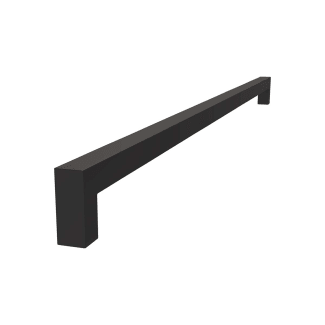 Product afbeelding voor Skantrae Deurgreep Squared 16x800mm Zwart Per Stuk